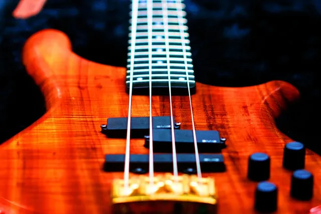 Roscoe Classic P 5 String Bass Placid Blue Played on Tour FGL