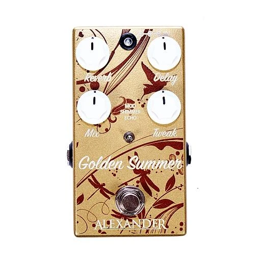 Alexander Golden Summer Reverb/Delay Pedal