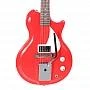 Supro Belmont Vibrato 1 Vistatone Pickup 2 Knob Sparkle Electric Guitar