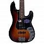 Fender American Deluxe Precision Bass RW 3 Tone Sunburst 4 String w/Case