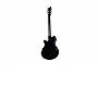 Supro Hampton 3 Pickup Jet Black Electric Guitar