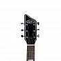 Supro Hampton 3 Pickup Jet Black Electric Guitar