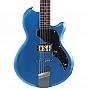 Supro Jamesport Single Pickup Ocean Blue Metallic Electric Guitar