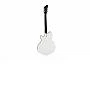Supro Martinique 2 Vistatone Pickup Piezo White Electric Guitar