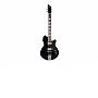 Supro Westbury Double Pickup Jet Black Electric Guitar