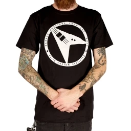 BadAxe Boutique Circle Logo Black Tee