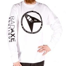 BadAxe Boutique Circle Logo Long Sleeve Tee