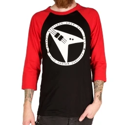 BadAxe Boutique Circle Logo Raglan Tee