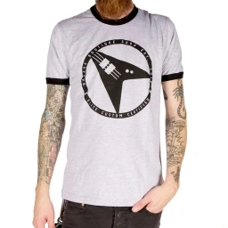 BadAxe Boutique Circle Logo Ringer Tee