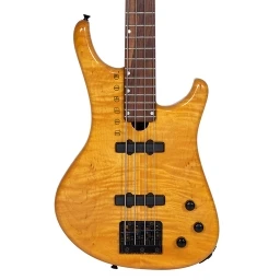 Consignment Roscoe LG 4 String Bass Natural Flame Maple