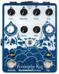 Earthquaker Devices Avalanche Run Stereo Delay and Reverb Pedal
