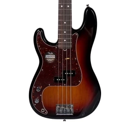 Fender Standard Left-Handed Precision 4 String Bass 3-Tone Sunburst w/Case