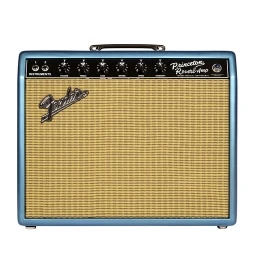 Fender ’65 Princeton Reverb Guitar Amplifier Combo Blue Flower 12W 110 Shop Demo