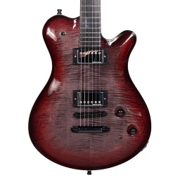 Framus CS Panthera Supreme Electric Guitar Nirvana Black Dark Red Burst w/Case Shop Demo
