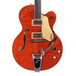 Gretsch G6120SSL Brian Setzer Nashville Electric Guitar Orange w/Case *2015 Shop Demo*