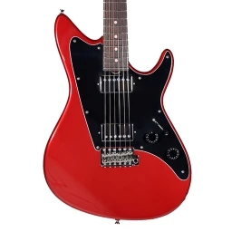 Grosh ElectraJet Custom Electric Guitar Candy Apple Red Metallic w/Case
