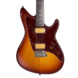Grosh ElectraJet Electric Guitar Tobacco Burst Groshtron Pickups w/Case