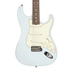 Grosh NOS Retro Electric Guitar Sonic Blue w/Case Shop Demo