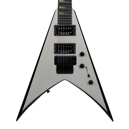 Jackson CS Masterbuilt KV2 King V Electric Guitar Inca Silver/Black w/Case