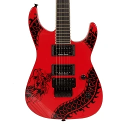 Jackson CS Soloist SL2 Electric Guitar Red Dragon w/Case Shop Demo
