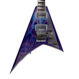 Jackson RR1 Randy Rhoads Electric Guitar Black Ghost Flames w/Case *SHOP DEMO*
