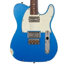 Nash T2HB Electric Guitar Double Bound Lake Placid Blue w/Case