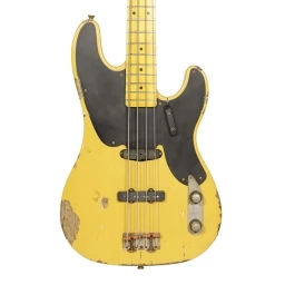 Nash TB-68 Ash Bass w/ JB Bridge Pickup Butterscotch Blonde w/Case