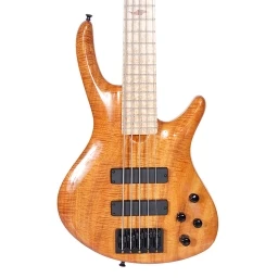 Pre-Owned Roscoe Century 5 Electric Bass Koa w/Case