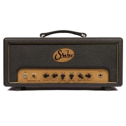 Pre-Owned Suhr Badger 18 Tube Amplifier Head Black/Gold 18W w/Cover