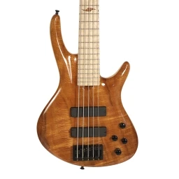 Roscoe Century Custom 5 Bass Natural Gloss Koa MN w/Case
