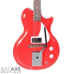 Supro Belmont Vibrato 1 Vistatone Pickup 2 Knob Sparkle Electric Guitar
