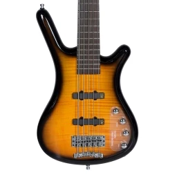 Warwick Rock Bass Corvette Classic 5 Electric Bass Almond Sunburst